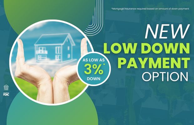 3% low down payment option