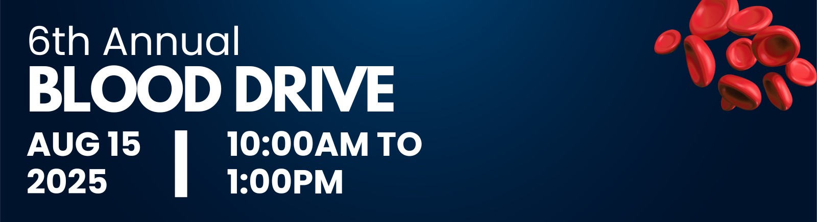 6th Annual Blood Drive