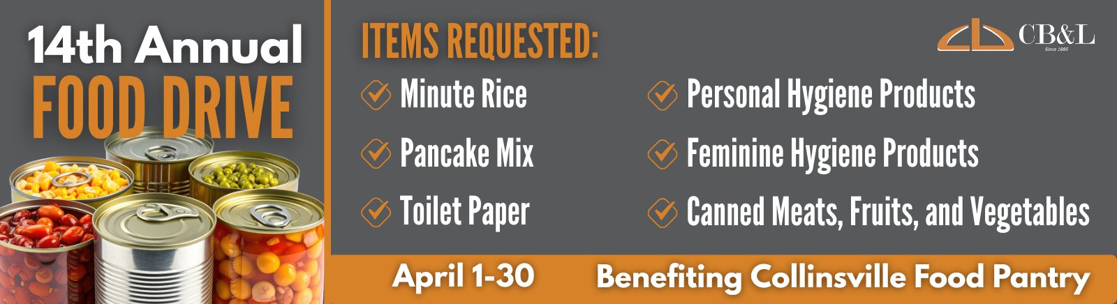 14th Annual Food Drive